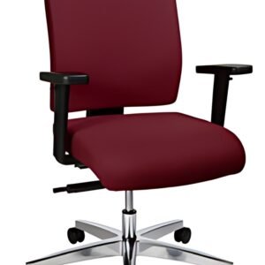 Topstar Chaise de bureau pivotante "Profi Star 15", bordeaux