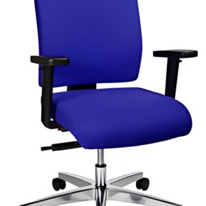 Topstar Chaise de bureau pivotante "Profi Star 15", bleu