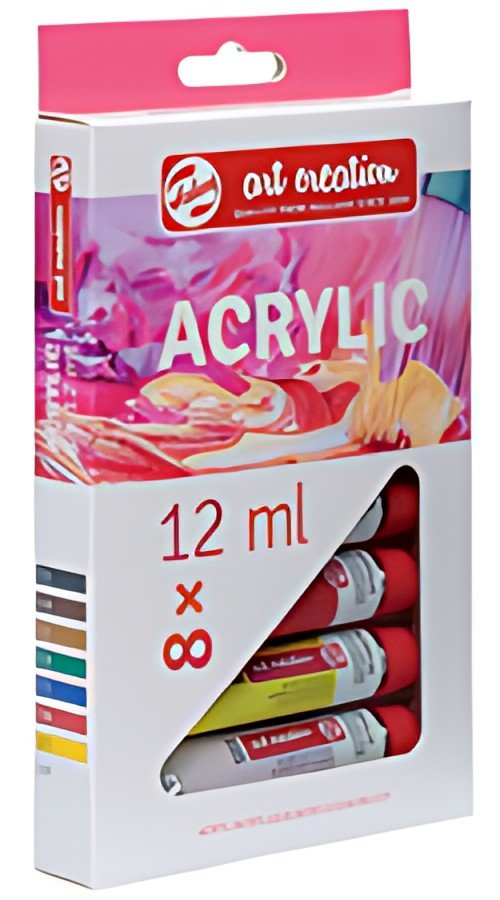 ROYAL TALENS Acrylique ArtCreation, 12 ml, set de 8