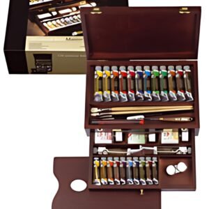 ROYAL TALENS Peinture à l'huile REMBRANDT, coffret "MASTER"