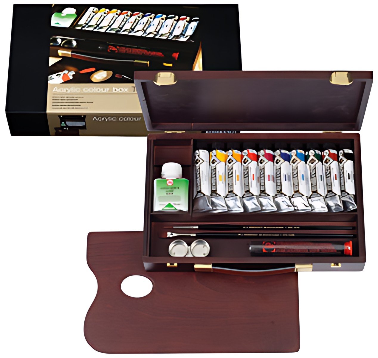 ROYAL TALENS REMBRANDT coffret couleur acrylique "TRADITIONA