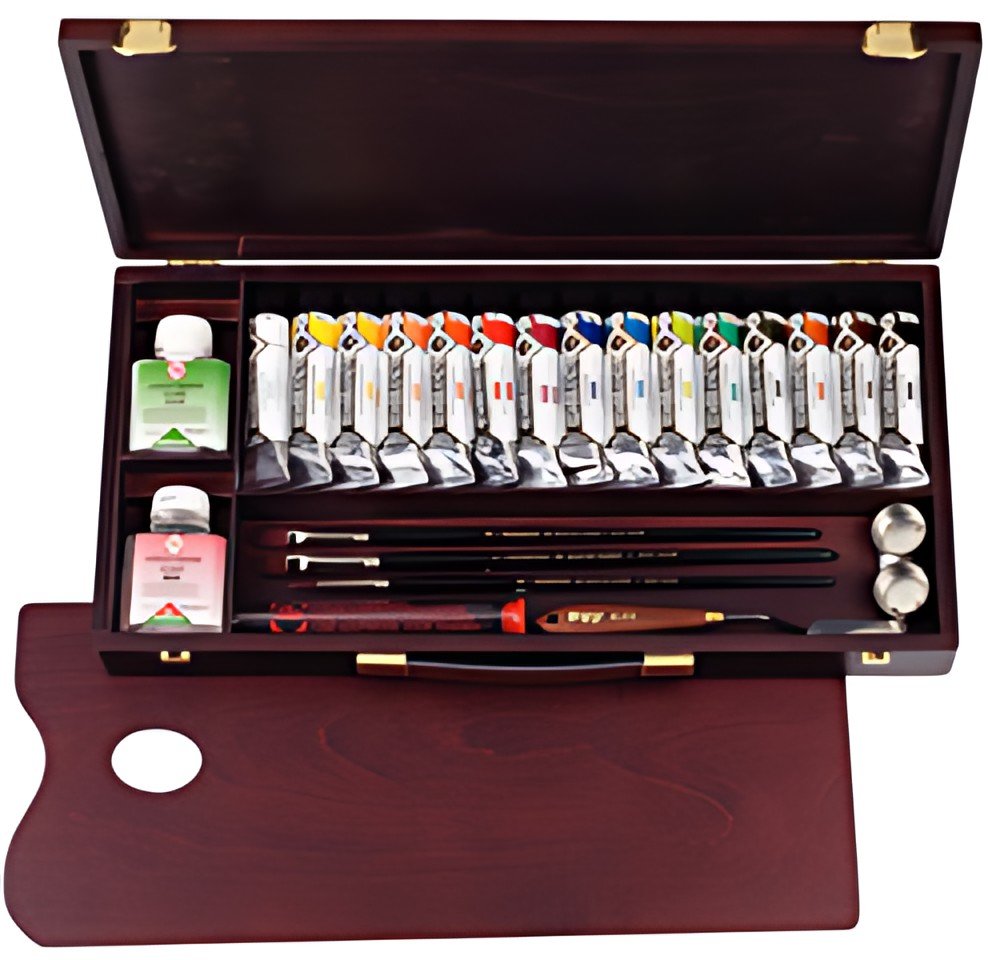 ROYAL TALENS REMBRANDT Coffret acrylique BOX PROFESSIONAL