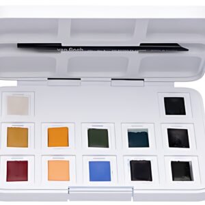 ROYAL TALENS Peinture aquarelle Van Gogh, kit de 12,