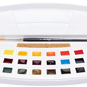 ROYAL TALENS Peinture aquarelle Van Gogh, kit de 24,