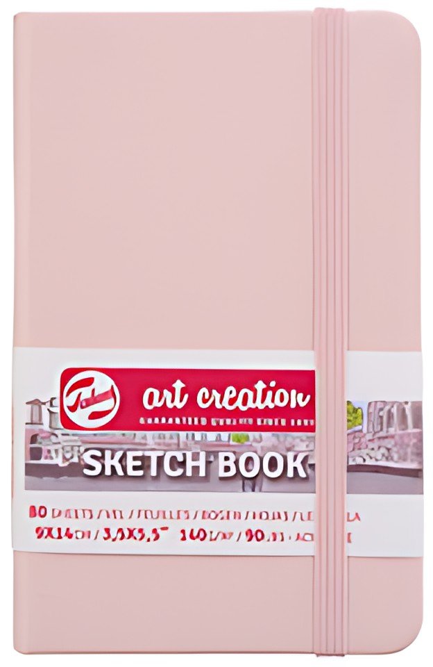 ROYAL TALENS Art Creation Carnet de croquis, 90x140 mm, rose