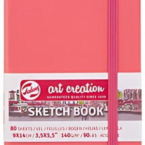 ROYAL TALENS Art Creation Carnet de croquis, 90x140 mm,rouge