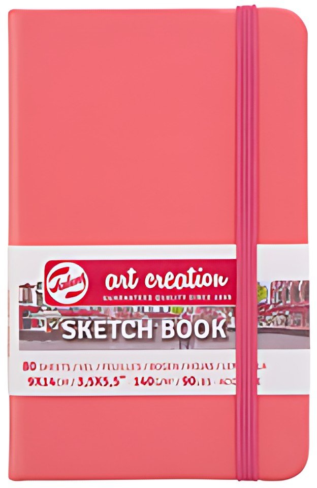 ROYAL TALENS Art Creation Carnet de croquis,130x210 mm,rouge