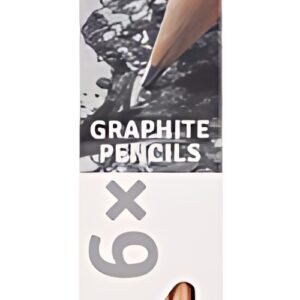 ROYAL Crayons graphite Art Creation, rond, étui de 6