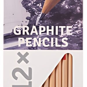 ROYAL Crayons graphite Art Creation, rond, étui de 12