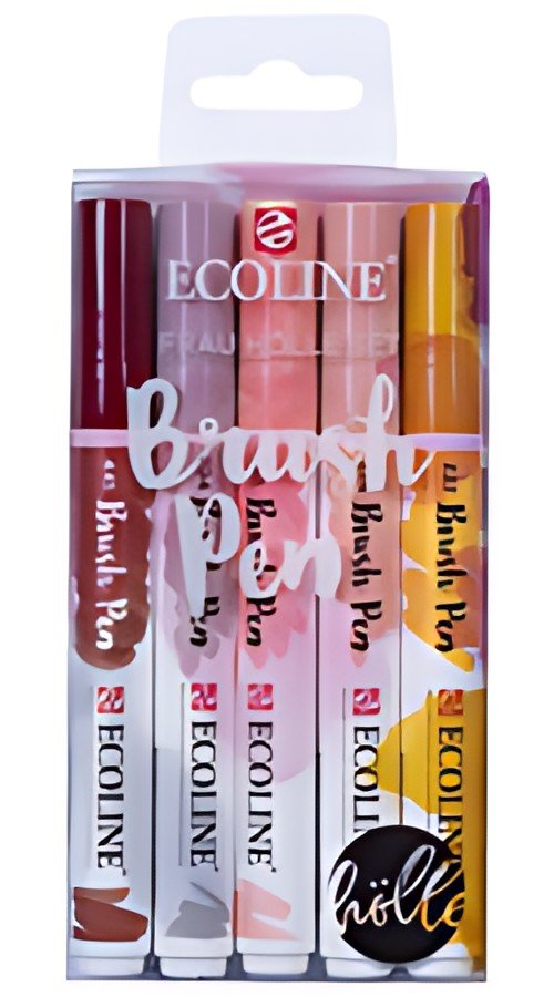 ROYAL TALENS Set de feutres pinceaux Ecoline "Frau Hölle"