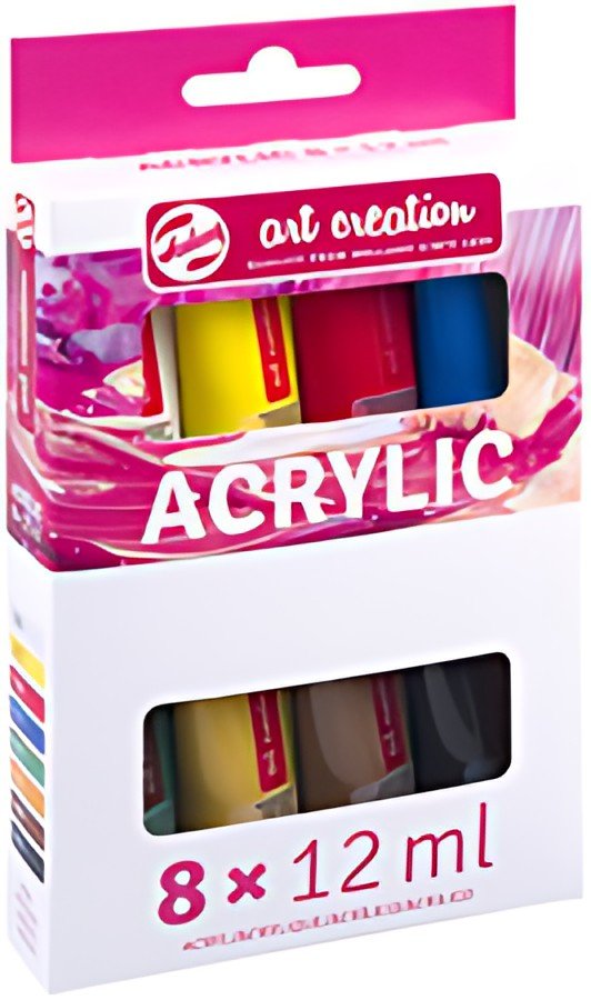 ROYAL TALENS Acrylique Art Creation, 12 ml, set de 8