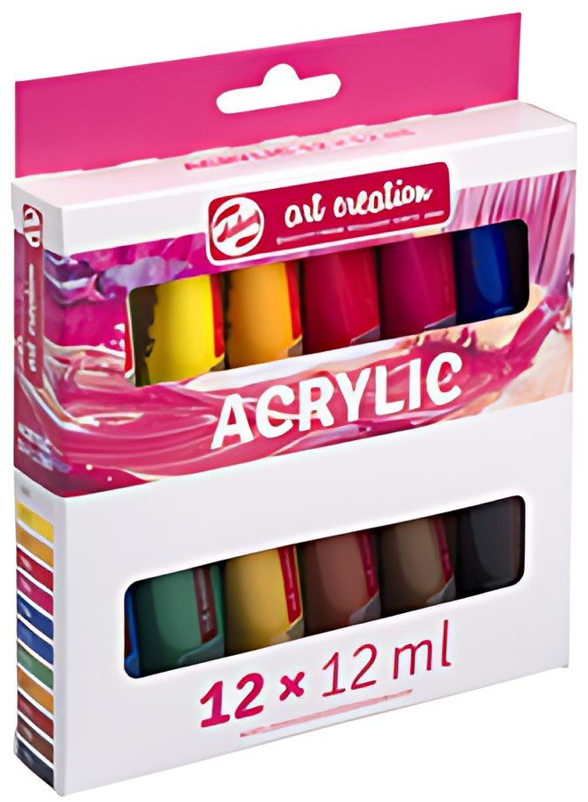 ROYAL TALENS Acrylique Art Creation, 12 ml, set de 12