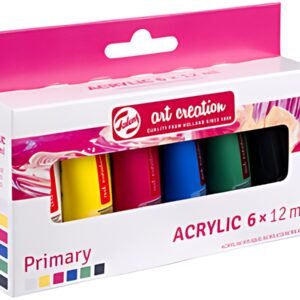 ROYAL TALENS Acrylique Art Creation Primary Set, 6 x 12 ml