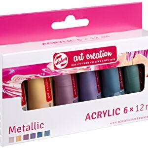 ROYAL TALENS Acrylique Art Creation Metallic Set, 6 x 12 ml