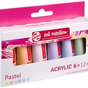 ROYAL TALENS Acrylique Art Creation Pastel Set, 6 x 12 ml