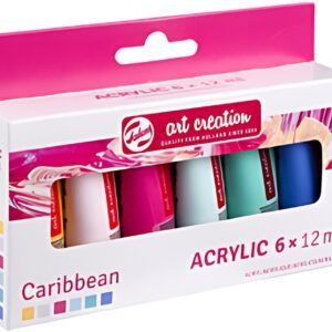ROYAL TALENS Acrylique Art Creation Caribbean Set, 6 x 12 ml
