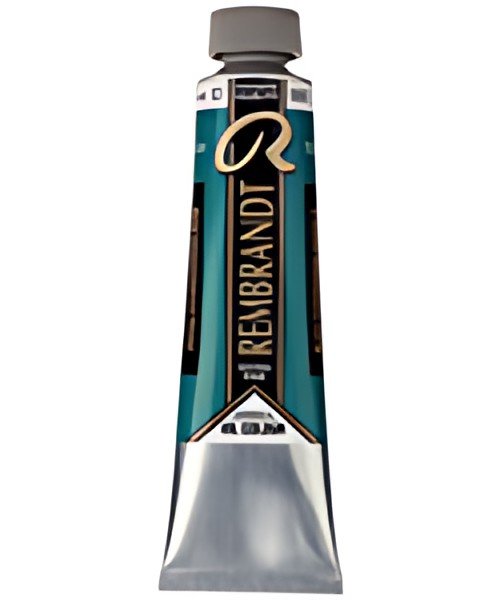 ROYAL TALENS Peinture à l'huile Rembrandt, turquoise phthalo
