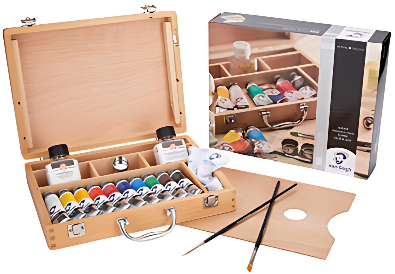 ROYAL TALENS Van Gogh Mallette de peinture à huile Basic