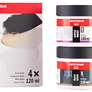 ROYAL TALENS AMSTERDAM Set d'apprêt Medium, 4x 120 ml