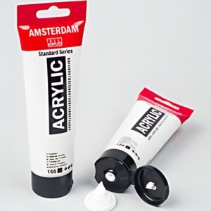 ROYAL TALENS Peinture acrylique AMSTERDAM, blanc de titane