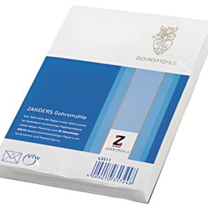 GOHRSMÜHLE Enveloppe Bankpost, C6,  80 g/m2, extra blanc