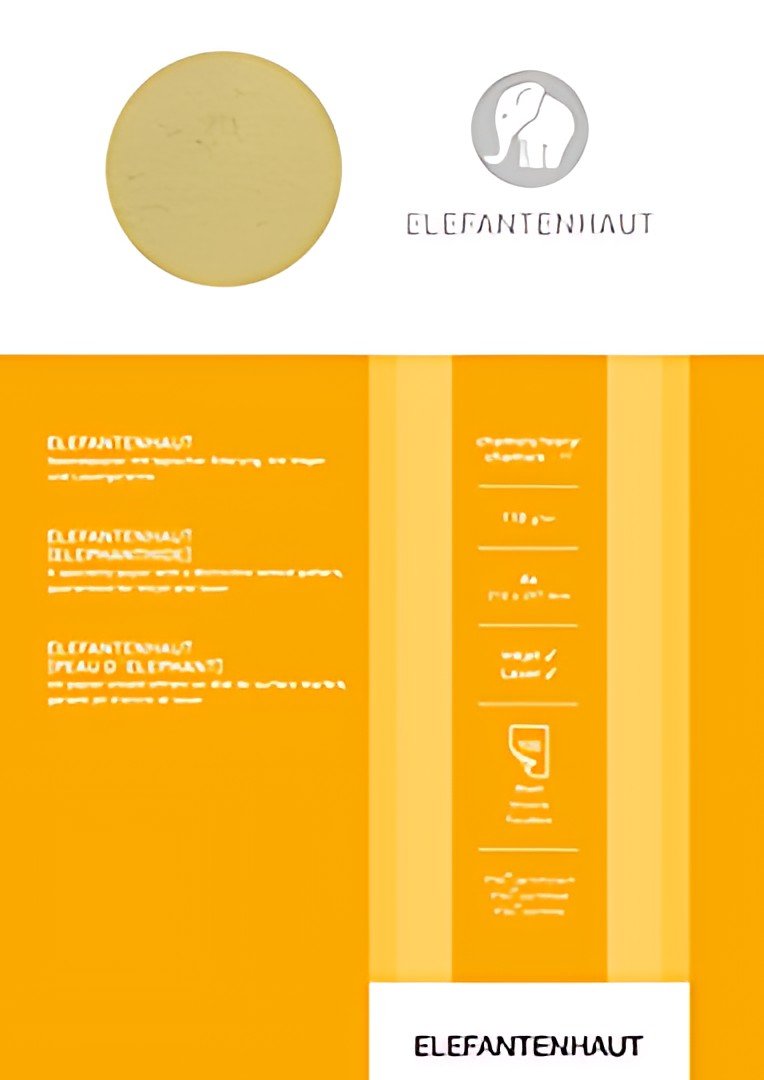 Papier spécial "Peau d'éléphant" chamois