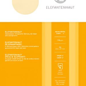 Papier spécial "peau d'éléphant" gris clair