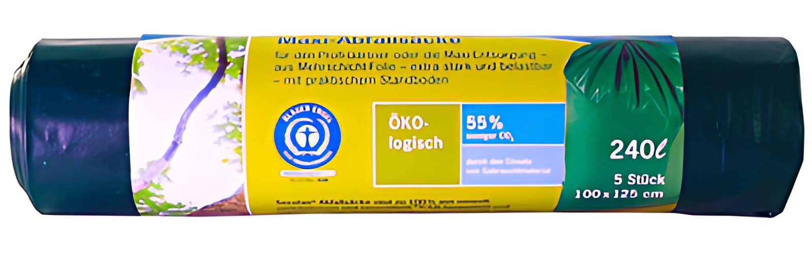 Secolan Sac poubelle Maxi, 240 litres, vert