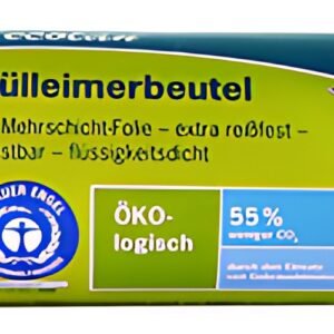 Secolan Sac poubelle, 35 litres, sans fermeture, blanc
