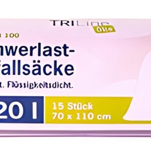 TRIline Sac poubelle renforcé, extra résistant,120 L