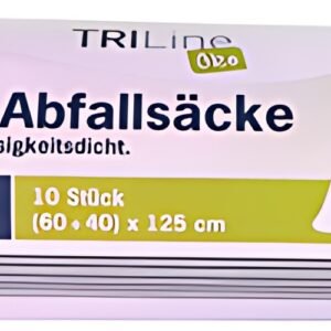 TRIline Sac poubelle Maxi, vert/noir, 240 litres