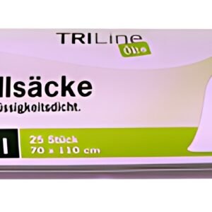 TRIline Sac poubelle, bleu, 120 litres