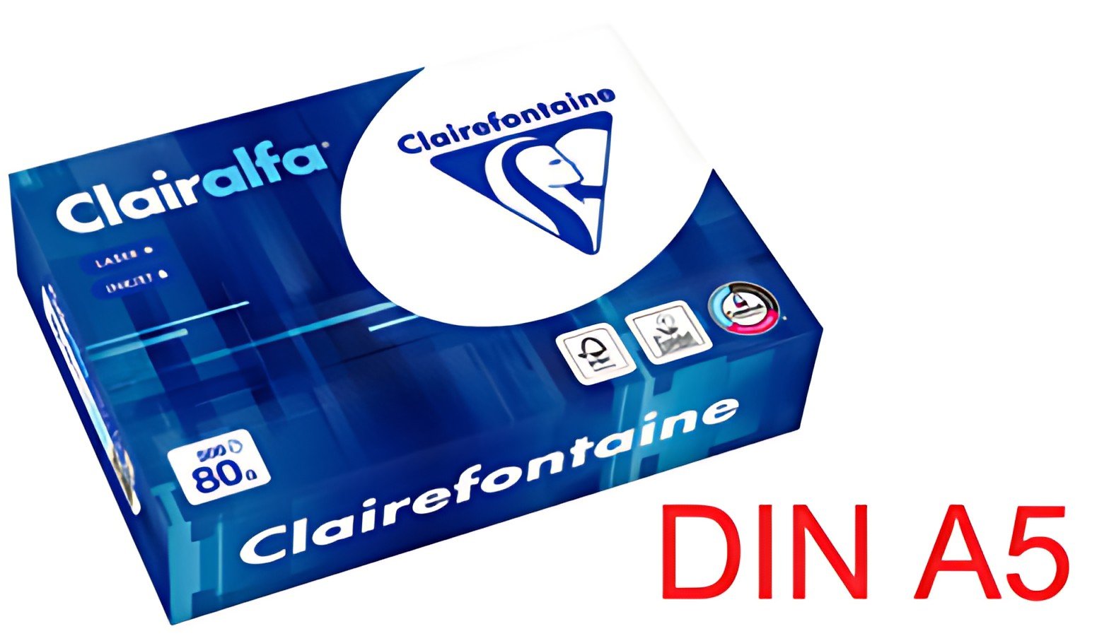 Clairefontaine Papier multifonction, A5, extra blanc
