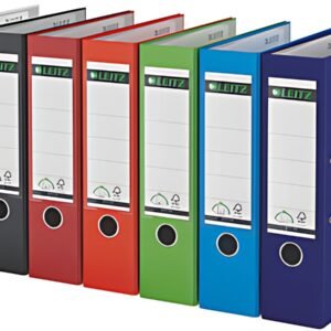 LEITZ Classeur à levier 180 degrés, A4, 80 mm, bleu clair