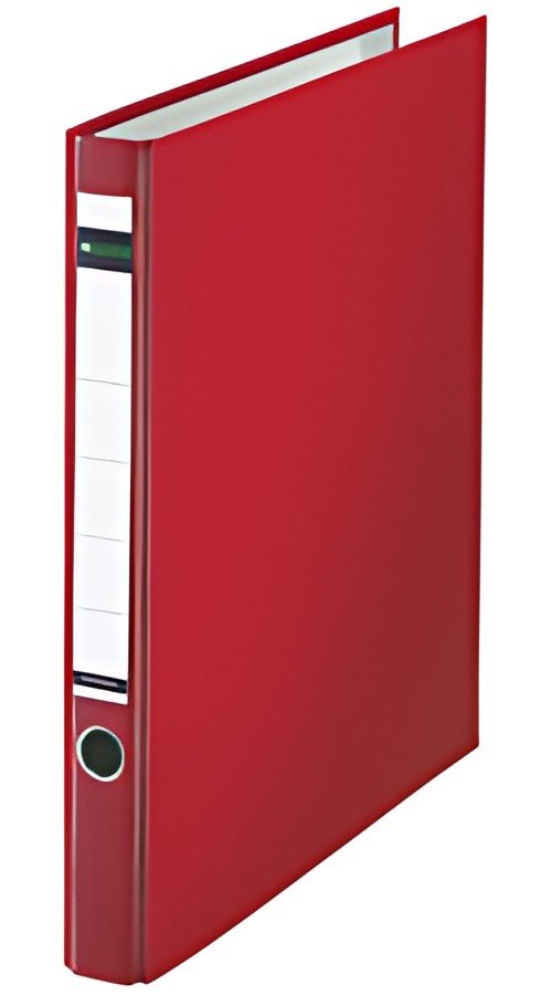 LEITZ classeur à anneaux, en plastique, format A4, rouge,