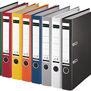 LEITZ Classeur à levier 180 degrés, format A4, 52 mm, jaune