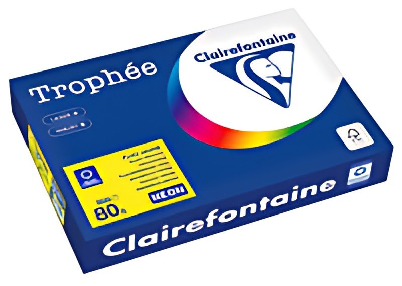 Clairefontaine Papier universel Trophée, A3, orange fluo