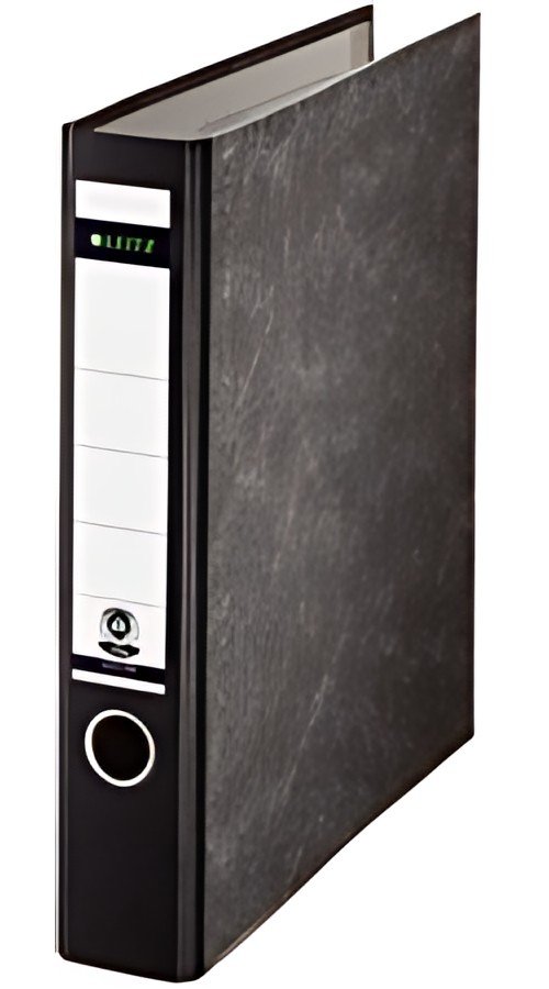 LEITZ Classeur marbré nuageux, 180 dégrés, A4, 59 mm, noir