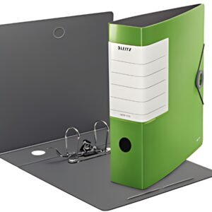 LEITZ Classeur Solide, 180 degrés, 82 mm, vert clair
