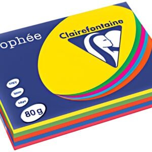 Clairefontaine Papier universel Trophée, A4, assorti intense
