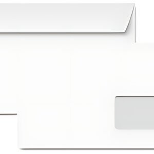 Clairefontaine Enveloppes DL, 110 x 220 mm, blanc