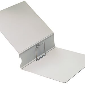 LEITZ Classeur d'archives, A4, en carton grain cuir, gris