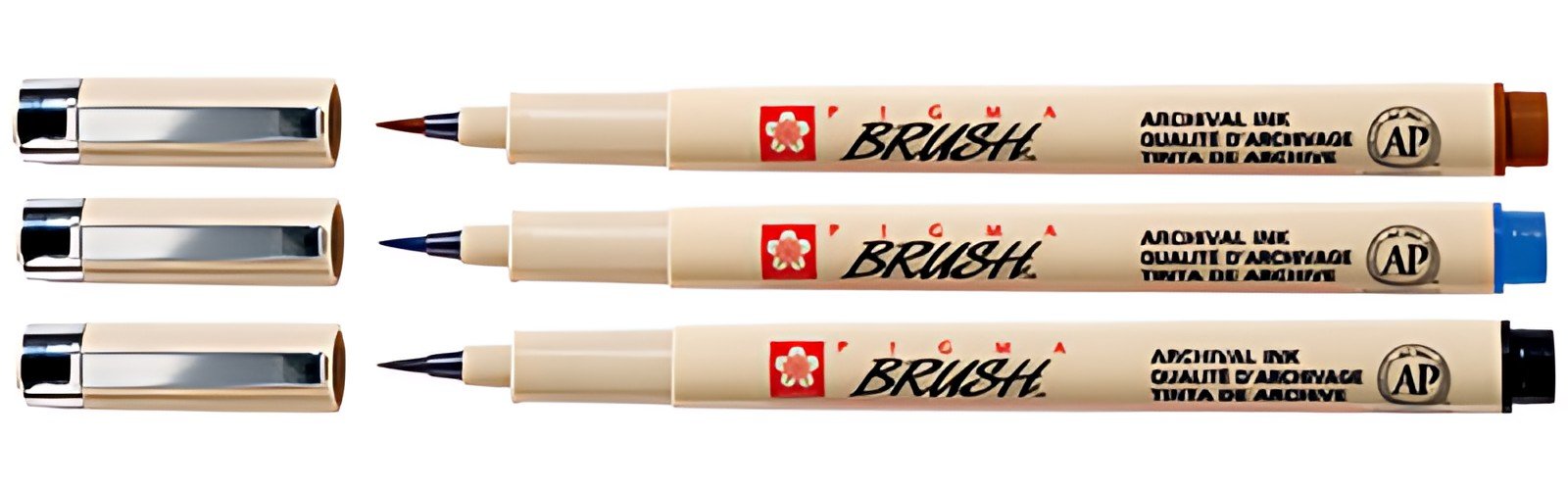 SAKURA Feutre pinceau PIGMA BRUSH, noir