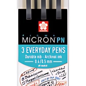 SAKURA Feutre fineliner Pigma Micron PN, kit de 3 Bureau