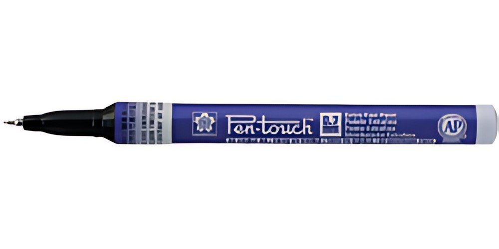 SAKURA Marqueur permanent Pen-Touch UV Moyen, bleu uv