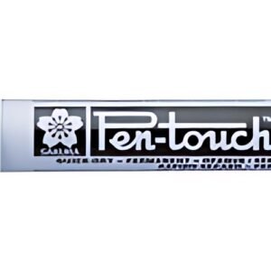 SAKURA Marqueur permanent Pen-Touch Fin, noir