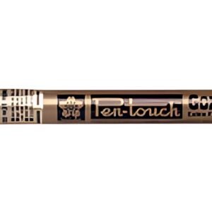 SAKURA Marqueur permanent Pen-touch Extra Fin, orange fluo