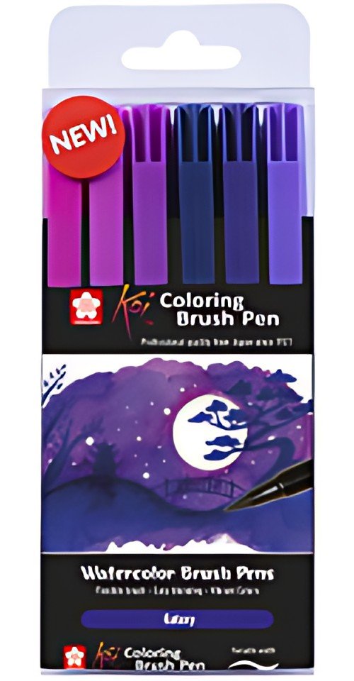 SAKURA Feutre pinceau Koi Colouring Brush Pen "Galaxy"