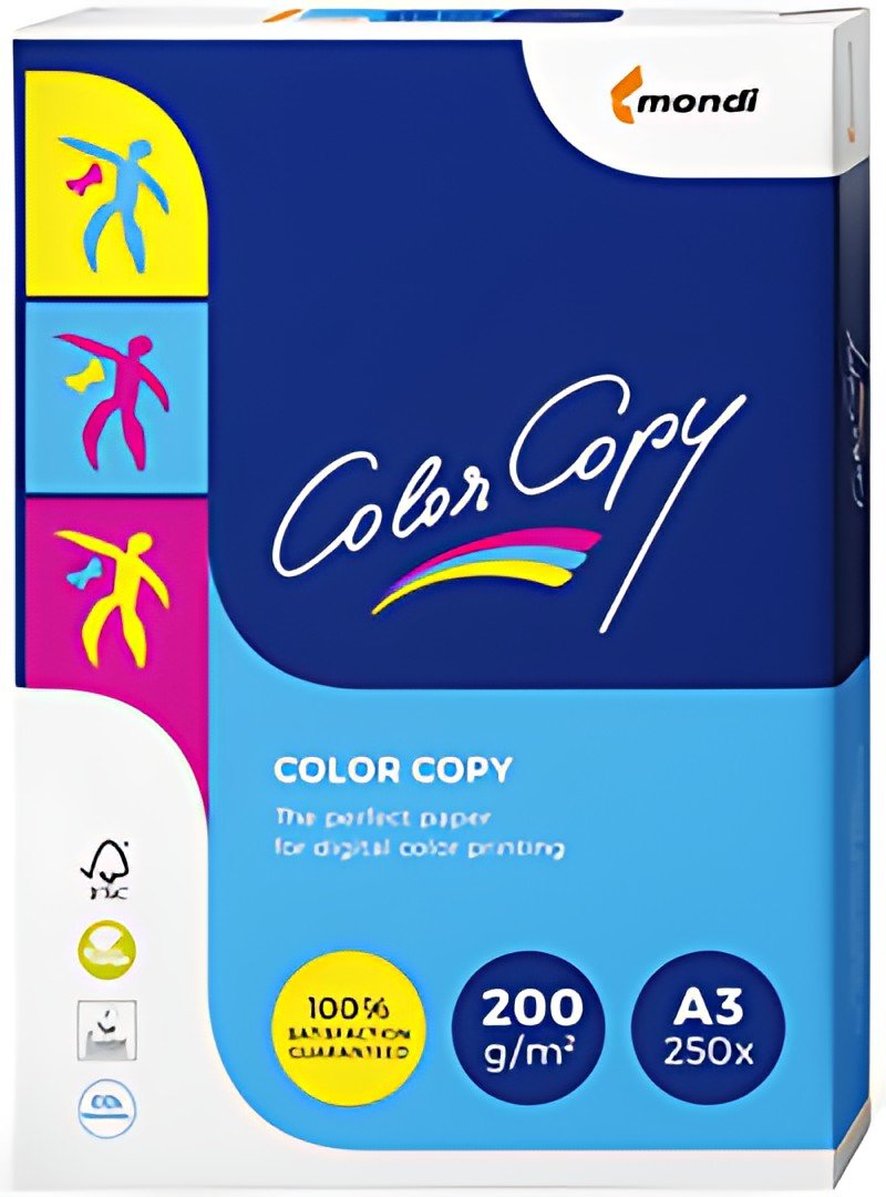 mondi Papier multifonction Color Copy, A3, 200 g/m2, blanc