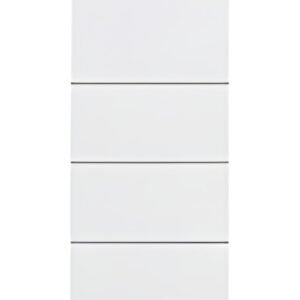 LEITZ Etiquette bristol pr dos de classeur, 57 x 190 mm,gris